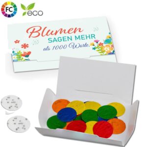 Zaadpapier Confetti in envelop