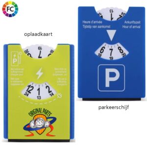 Parkeerkaart oplaadschijf Groba