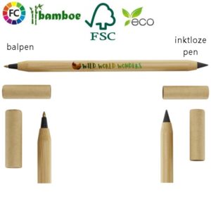 Bamboe pennen inktloze pen Mambas