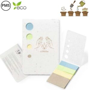 Groeipapieren stickynotes Mentina
