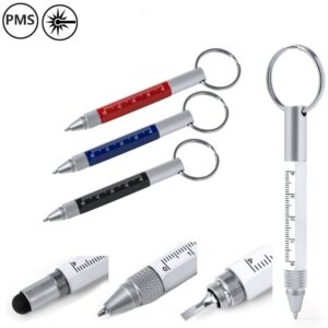 Mutitool pennen sleutelhangers Lyx