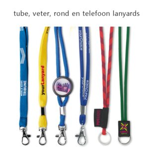 Andere lanyards en keycords
