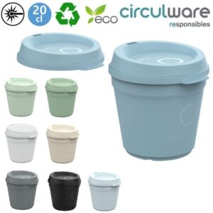 Circulware ECO cup met deksel