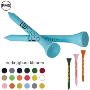 Bamboe houten tee 70 mm