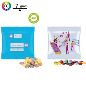 Zakjes chocoladeconfetti Lita