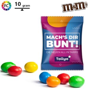 M&M in zakje bedrukken