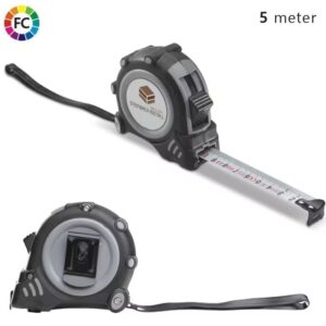 Rolmaat met broekriemclip Frido Large