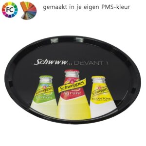 Dienblad bedrukken rond 380