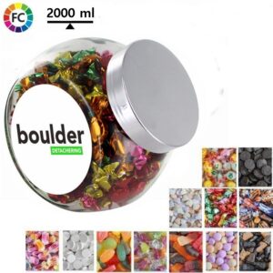 Bedrukte snoeppot 2000 ml