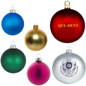 Kerstballen van glas bedrukken Hope