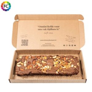 Oma's brievenbustaart Brownie Deluxe