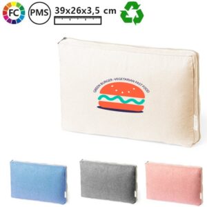 Laptophoes gerecycled katoen Rife