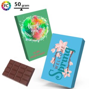 Chocolade 50 gram in fullcolor doosje Kylia