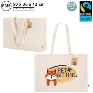 Katoenen schoudertassen fairtrade Chimi