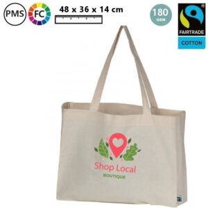 Katoenen schoudertassen fairtrade Chesno