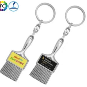 Verfkwast sleutelhangers